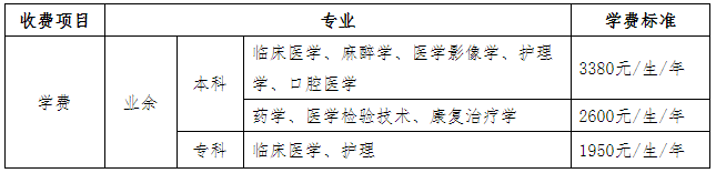 2021年收費項目及標(biāo)準(zhǔn)（以湖北省物價局收費文件為準(zhǔn)）