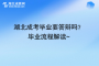 湖北成考畢業(yè)要答辯嗎？畢業(yè)流程解讀~